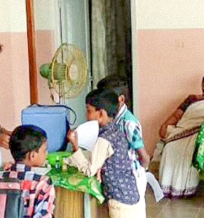 Ayuda socio sanitaria e higiénica en India